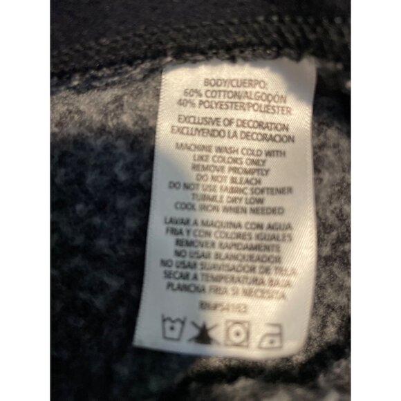 Womens Small Calvin Klein Gray Fleece Jogger Knee Length Sweats Logo - Picture 7 of 11